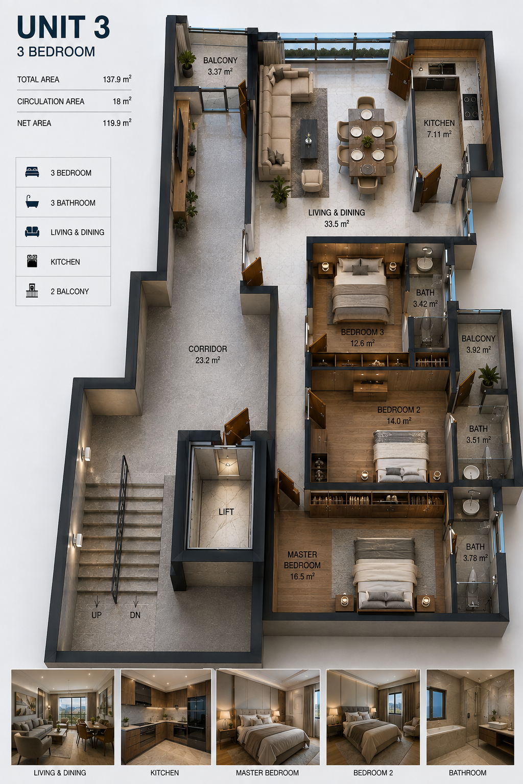 3-bedroom